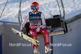 01.12.2017, Lillehammer, Norway (NOR): Terence Weber (GER) - FIS world cup nordic combined, training, Lillehammer (NOR). www.nordicfocus.com. © Rauschendorfer/NordicFocus. Every downloaded picture is fee-liable.