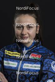 26.11.2017, Oestersund, Sweden, (SWE): Iryna Kryuko (BLR) - IBU world cup biathlon, photoshooting, Oestersund (SWE). www.nordicfocus.com. © Manzoni/NordicFocus. Every downloaded picture is fee-liable.