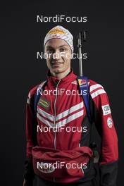 26.11.2017, Oestersund, Sweden, (SWE): Felix Leitner (AUT) - IBU world cup biathlon, photoshooting, Oestersund (SWE). www.nordicfocus.com. © Manzoni/NordicFocus. Every downloaded picture is fee-liable.