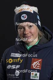 26.11.2017, Oestersund, Sweden, (SWE): Marie Dorin (FRA) - IBU world cup biathlon, photoshooting, Oestersund (SWE). www.nordicfocus.com. © Manzoni/NordicFocus. Every downloaded picture is fee-liable.