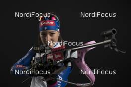 25.11.2017, Oestersund, Sweden, (SWE): Alexia Runggaldier (ITA) - IBU world cup biathlon, photoshooting, Oestersund (SWE). www.nordicfocus.com. © Manzoni/NordicFocus. Every downloaded picture is fee-liable.
