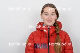 15.12.2017, Hinterzarten, Germany (GER): Alexandra Kustova (RUS) - FIS world cup ski jumping ladies, photoshooting, Hinterzarten (GER). www.nordicfocus.com. © Tumashov/NordicFocus. Every downloaded picture is fee-liable.