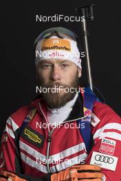 27.11.2017, Oestersund, Sweden, (SWE): Daniel Mesotitsch (AUT) - IBU world cup biathlon, photoshooting, Oestersund (SWE). www.nordicfocus.com. © Manzoni/NordicFocus. Every downloaded picture is fee-liable.
