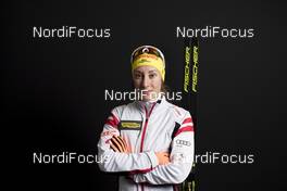28.11.2017, Oestersund, Sweden, (SWE): Julia Schwaiger (AUT) - IBU world cup biathlon, photoshooting, Oestersund (SWE). www.nordicfocus.com. © Manzoni/NordicFocus. Every downloaded picture is fee-liable.