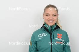 15.12.2017, Hinterzarten, Germany (GER): Gianina Ernst (GER) - FIS world cup ski jumping ladies, photoshooting, Hinterzarten (GER). www.nordicfocus.com. © Tumashov/NordicFocus. Every downloaded picture is fee-liable.