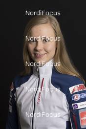 27.11.2017, Oestersund, Sweden, (SWE): Suvi Minkkinen (FIN) - IBU world cup biathlon, photoshooting, Oestersund (SWE). www.nordicfocus.com. © Manzoni/NordicFocus. Every downloaded picture is fee-liable.