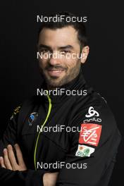 28.11.2017, Oestersund, Sweden, (SWE): Simon Fourcade (FRA) - IBU world cup biathlon, photoshooting, Oestersund (SWE). www.nordicfocus.com. © Manzoni/NordicFocus. Every downloaded picture is fee-liable.
