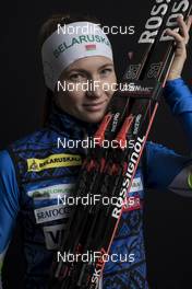 26.11.2017, Oestersund, Sweden, (SWE): Darya Domracheva (BLR) - IBU world cup biathlon, photoshooting, Oestersund (SWE). www.nordicfocus.com. © Manzoni/NordicFocus. Every downloaded picture is fee-liable.