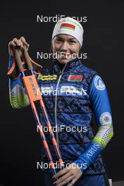 26.11.2017, Oestersund, Sweden, (SWE): Nadezhda Skardino (BLR) - IBU world cup biathlon, photoshooting, Oestersund (SWE). www.nordicfocus.com. © Manzoni/NordicFocus. Every downloaded picture is fee-liable.
