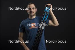 26.11.2017, Oestersund, Sweden, (SWE): Simon Desthieux (FRA) - IBU world cup biathlon, photoshooting, Oestersund (SWE). www.nordicfocus.com. © Manzoni/NordicFocus. Every downloaded picture is fee-liable.