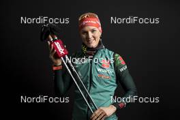 28.11.2017, Oestersund, Sweden, (SWE): Denise Herrmann (GER) - IBU world cup biathlon, photoshooting, Oestersund (SWE). www.nordicfocus.com. © Manzoni/NordicFocus. Every downloaded picture is fee-liable.