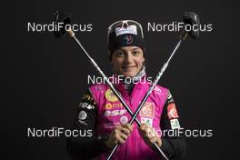 27.11.2017, Oestersund, Sweden, (SWE): Celia Aymonier (FRA) - IBU world cup biathlon, photoshooting, Oestersund (SWE). www.nordicfocus.com. © Manzoni/NordicFocus. Every downloaded picture is fee-liable.