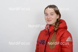 15.12.2017, Hinterzarten, Germany (GER): Alexandra Kustova (RUS) - FIS world cup ski jumping ladies, photoshooting, Hinterzarten (GER). www.nordicfocus.com. © Tumashov/NordicFocus. Every downloaded picture is fee-liable.