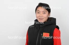 15.12.2017, Hinterzarten, Germany (GER): Tong Ma (CHN) - FIS world cup ski jumping ladies, photoshooting, Hinterzarten (GER). www.nordicfocus.com. © Tumashov/NordicFocus. Every downloaded picture is fee-liable.