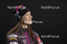 26.11.2017, Oestersund, Sweden, (SWE): Anais Chevalier (FRA) - IBU world cup biathlon, photoshooting, Oestersund (SWE). www.nordicfocus.com. © Manzoni/NordicFocus. Every downloaded picture is fee-liable.