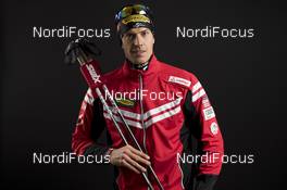 28.11.2017, Oestersund, Sweden, (SWE): Julian Eberhard (AUT) - IBU world cup biathlon, photoshooting, Oestersund (SWE). www.nordicfocus.com. © Manzoni/NordicFocus. Every downloaded picture is fee-liable.