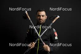 28.11.2017, Oestersund, Sweden, (SWE): Simon Fourcade (FRA) - IBU world cup biathlon, photoshooting, Oestersund (SWE). www.nordicfocus.com. © Manzoni/NordicFocus. Every downloaded picture is fee-liable.