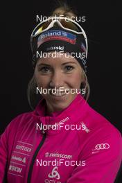 25.11.2017, Oestersund, Sweden, (SWE): Elisa Gasparin (SUI) - IBU world cup biathlon, photoshooting, Oestersund (SWE). www.nordicfocus.com. © Manzoni/NordicFocus. Every downloaded picture is fee-liable.