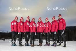 30.11.2017, Lillehammer, Norway, (NOR): Canadian Men Team in Lillehammer   - FIS world cup cross-country, photoshooting, Lillehammer (NOR). www.nordicfocus.com. © Modica/NordicFocus. Every downloaded picture is fee-liable.
