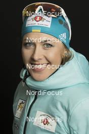 07.12.2017, Hochfilzen, Austria (AUT): Yuliia Dzhyma (UKR) - IBU world cup biathlon, photoshooting, Hochfilzen (AUT). www.nordicfocus.com. © Manzoni/NordicFocus. Every downloaded picture is fee-liable.