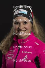 25.11.2017, Oestersund, Sweden, (SWE): Irene Cadurisch (SUI) - IBU world cup biathlon, photoshooting, Oestersund (SWE). www.nordicfocus.com. © Manzoni/NordicFocus. Every downloaded picture is fee-liable.