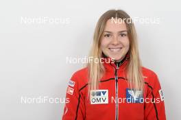 15.12.2017, Hinterzarten, Germany (GER): Chiara Hoelzl (AUT) - FIS world cup ski jumping ladies, photoshooting, Hinterzarten (GER). www.nordicfocus.com. © Tumashov/NordicFocus. Every downloaded picture is fee-liable.
