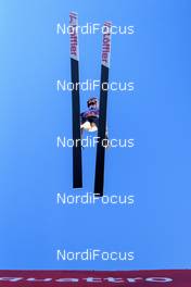 01.01.2017, Garmisch, Germany (GER): Karl Geiger (GER) - FIS world cup ski jumping, four hills tournament, individual HS140, Garmisch (GER). www.nordicfocus.com. © Rauschendorfer/NordicFocus. Every downloaded picture is fee-liable.