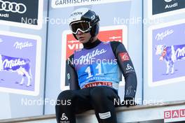 31.12.2016, Garmisch, Germany (GER): Ronan Lamy Chappuis (FRA) - FIS world cup ski jumping, four hills tournament, training, Garmisch (GER). www.nordicfocus.com. © Rauschendorfer/NordicFocus. Every downloaded picture is fee-liable.
