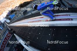 31.12.2016, Garmisch, Germany (GER): William Rhoads (USA) - FIS world cup ski jumping, four hills tournament, training, Garmisch (GER). www.nordicfocus.com. © Rauschendorfer/NordicFocus. Every downloaded picture is fee-liable.