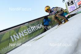03.01.2017, Innsbruck, Austria (AUT): Noriaki Kasai (JPN) - FIS world cup ski jumping, four hills tournament, training, Innsbruck (AUT). www.nordicfocus.com. © Rauschendorfer/NordicFocus. Every downloaded picture is fee-liable.