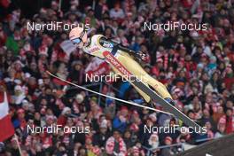 21.01.2017, Zakopane, Poland (POL): Manuel Fettner (AUT) - FIS world cup ski jumping, team HS140, Zakopane (POL). www.nordicfocus.com. © Rauschendorfer/NordicFocus. Every downloaded picture is fee-liable.