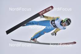 12.03.2017, Oslo, Norway (NOR): Jurij Tepes (SLO) - FIS world cup ski jumping, individual HS134, Oslo (NOR). www.nordicfocus.com. © Thibaut/NordicFocus. Every downloaded picture is fee-liable.