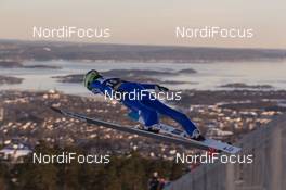 10.03.2017, Oslo, Norway (NOR): Tilen Bartol (SLO) - FIS world cup ski jumping, qualification, Oslo (NOR). www.nordicfocus.com. © Manzoni/NordicFocus. Every downloaded picture is fee-liable.