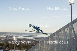 10.03.2017, Oslo, Norway (NOR): Andreas Schuler (SUI) - FIS world cup ski jumping, qualification, Oslo (NOR). www.nordicfocus.com. © Manzoni/NordicFocus. Every downloaded picture is fee-liable.