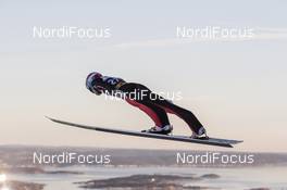 10.03.2017, Oslo, Norway (NOR): Gregor Deschwanden (SUI) - FIS world cup ski jumping, qualification, Oslo (NOR). www.nordicfocus.com. © Manzoni/NordicFocus. Every downloaded picture is fee-liable.