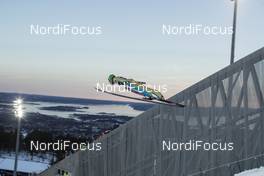 10.03.2017, Oslo, Norway (NOR): Jurij Tepes (SLO) - FIS world cup ski jumping, qualification, Oslo (NOR). www.nordicfocus.com. © Manzoni/NordicFocus. Every downloaded picture is fee-liable.