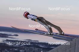10.03.2017, Oslo, Norway (NOR): Stephan Leyhe (GER) - FIS world cup ski jumping, qualification, Oslo (NOR). www.nordicfocus.com. © Manzoni/NordicFocus. Every downloaded picture is fee-liable.