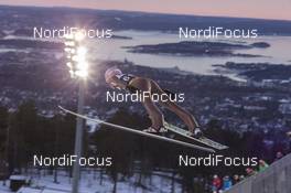 10.03.2017, Oslo, Norway (NOR): Dawid Kubacki (POL) - FIS world cup ski jumping, qualification, Oslo (NOR). www.nordicfocus.com. © Manzoni/NordicFocus. Every downloaded picture is fee-liable.
