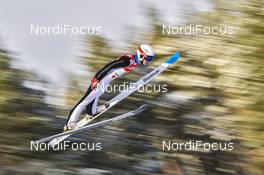 24.02.2017, Lahti, Finland (FIN): Roman Nogin (KAZ) - FIS nordic world ski championships, ski jumping, individual HS100, Lahti (FIN). www.nordicfocus.com. © Thibaut/NordicFocus. Every downloaded picture is fee-liable.