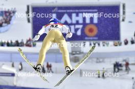 24.02.2017, Lahti, Finland (FIN): Gregor Schlierenzauer (AUT) - FIS nordic world ski championships, ski jumping, individual HS100, Lahti (FIN). www.nordicfocus.com. © Thibaut/NordicFocus. Every downloaded picture is fee-liable.