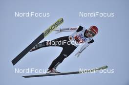 04.03.2017, Lahti, Finland (FIN): Markus Eisenbichler (GER) - FIS nordic world ski championships, ski jumping, team HS130, Lahti (FIN). www.nordicfocus.com. © Thibaut/NordicFocus. Every downloaded picture is fee-liable.