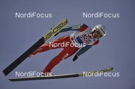 04.03.2017, Lahti, Finland (FIN): Simon Ammann (SUI) - FIS nordic world ski championships, ski jumping, team HS130, Lahti (FIN). www.nordicfocus.com. © Thibaut/NordicFocus. Every downloaded picture is fee-liable.