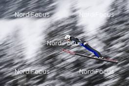08.01.2017 Oberstdorf, Germany (GER): Julia Huber (AUT) - FIS world cup ski jumping ladies, individual HS137, Oberstdorf (GER). www.nordicfocus.com. © Thibaut/NordicFocus. Every downloaded picture is fee-liable.