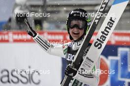 08.01.2017 Oberstdorf, Germany (GER): Ema Klinec (SLO) - FIS world cup ski jumping ladies, individual HS137, Oberstdorf (GER). www.nordicfocus.com. © Thibaut/NordicFocus. Every downloaded picture is fee-liable.