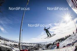 05.02.2017, Hinzenbach, Austria (AUT): Maren Lundby (NOR) - FIS world cup ski jumping ladies, individual HS94, Hinzenbach (AUT). www.nordicfocus.com. © Modica/NordicFocus. Every downloaded picture is fee-liable.