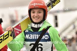 12.03.2017, Oslo, Norway (NOR): Katharina Althaus (GER) - FIS world cup ski jumping ladies, individual HS134, Oslo (NOR). www.nordicfocus.com. © Thibaut/NordicFocus. Every downloaded picture is fee-liable.