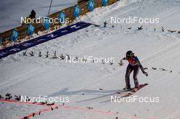 17.12.2017, Hinterzarten, Germany (GER): Ursa Bogataj (SLO) - FIS world cup ski jumping ladies, individual HS108, Hinterzarten (GER). www.nordicfocus.com. © Tumashov/NordicFocus. Every downloaded picture is fee-liable.