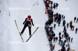 17.12.2017, Hinterzarten, Germany (GER): Carina Vogt (GER) - FIS world cup ski jumping ladies, individual HS108, Hinterzarten (GER). www.nordicfocus.com. © Tumashov/NordicFocus. Every downloaded picture is fee-liable.