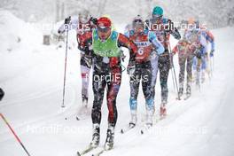 14.01.2017, Seefeld, Austria (AUT): Andreas Nygaard (NOR), Bill Impola (SWE), (l-r)  - Visma Ski Classics Kaiser Maximilian Lauf, Seefeld (AUT). www.nordicfocus.com. © Rauschendorfer/NordicFocus. Every downloaded picture is fee-liable.