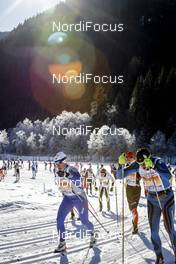 21.01.2017, Lienz, Austria (AUT): Group of athletes - FIS Marathon Cup Dolomitenlauf, Lienz (AUT). www.nordicfocus.com. © Bragotto/NordicFocus. Every downloaded picture is fee-liable.